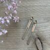 Oorsteker met open staaf lang