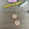 Ellips oorhanger met duo schijfje - Afbeelding 7