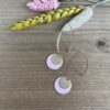 Ellips oorhanger met duo schijfje - Afbeelding 5