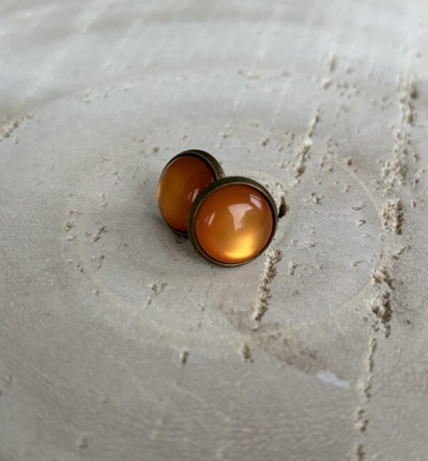 Polaris oorsteker - SHINY VIBRANT ORANGE